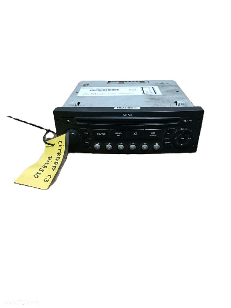 CITROEN C3 PICASSO 08-12 radioodtwarzacz radioodbiornik radio 966591897701 * - 1