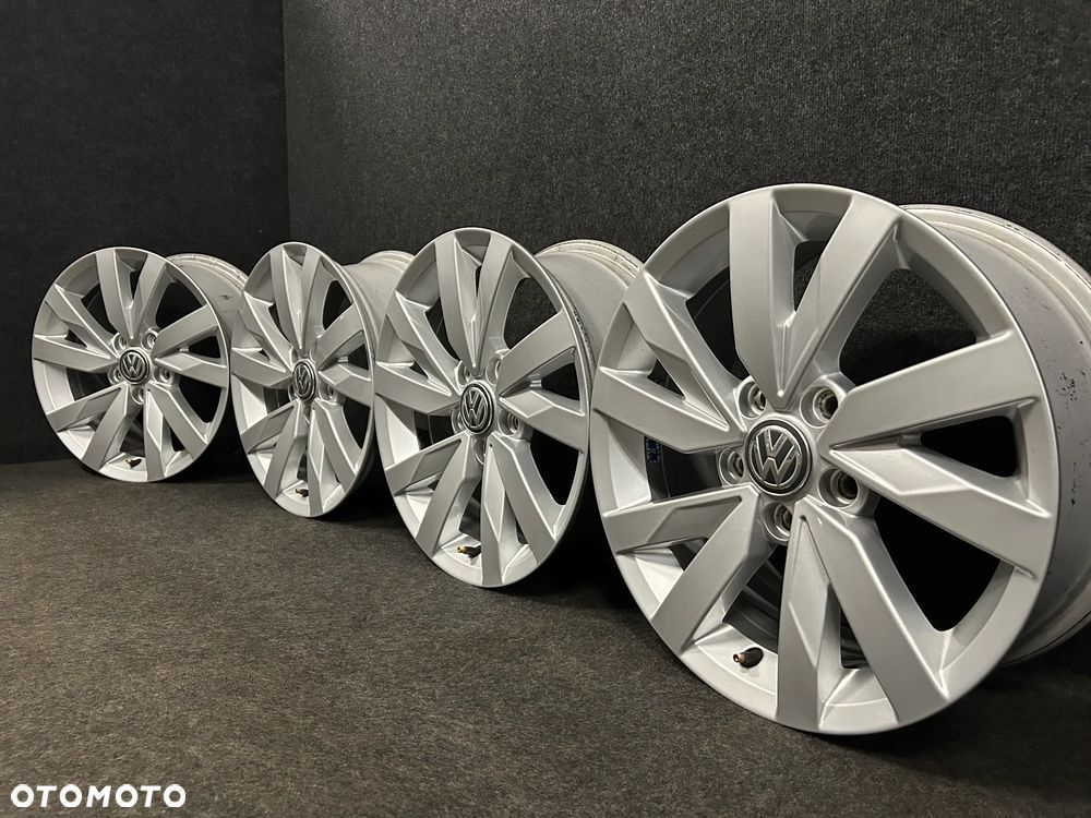 Alufelgi VW Passat B8, B7, Tiguan, Sharan, Touran, T-Roc 16 cali 5x112 4szt. Ładne! - 1