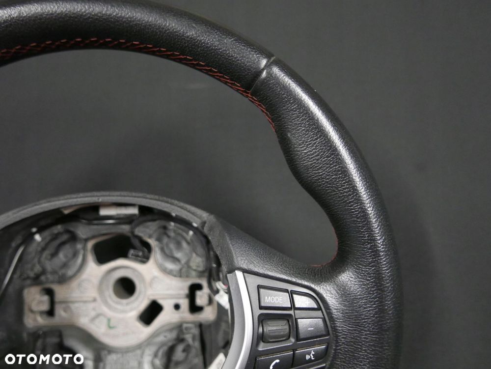bmw f20 f30 kierownica sport czerwona nić - 4