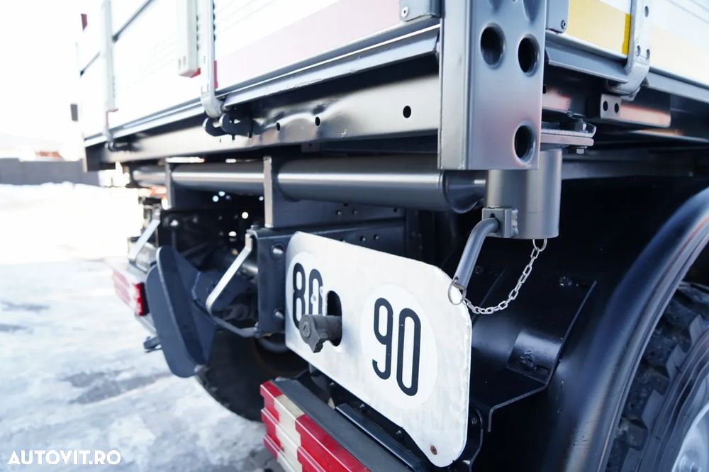 Mercedes-Benz UNIMOG U300 / 4X4 / BASCUNĂTOR 3 LATE / PLUG / MUNICIPAL / CUPLĂRI HIDRAULICE / EPS + AMBREIAJ - 20