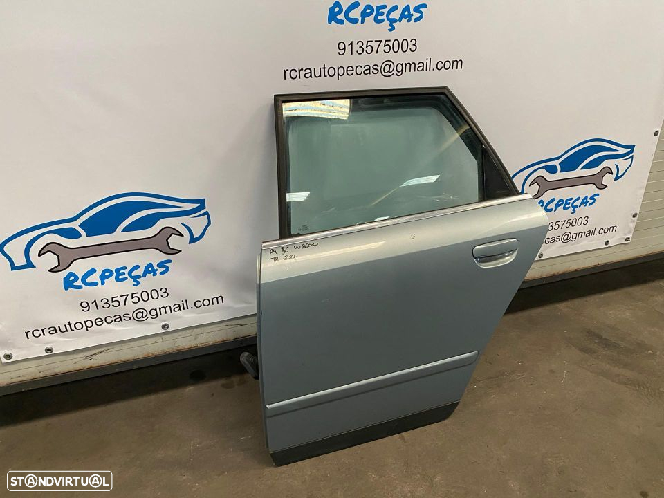 PORTA TRASEIRA TRÁS ESQUERDA AUDI AUDI A4 B6 AVANT CARRINHA FECHO ELEVADOR MOTOR PUXADOR VIDRO - 2