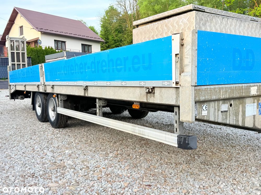Humbaur * Przyczepa Tandem Humbaur * Niskopodwoziowa * 7.20 Długa * Najazdy * - 25