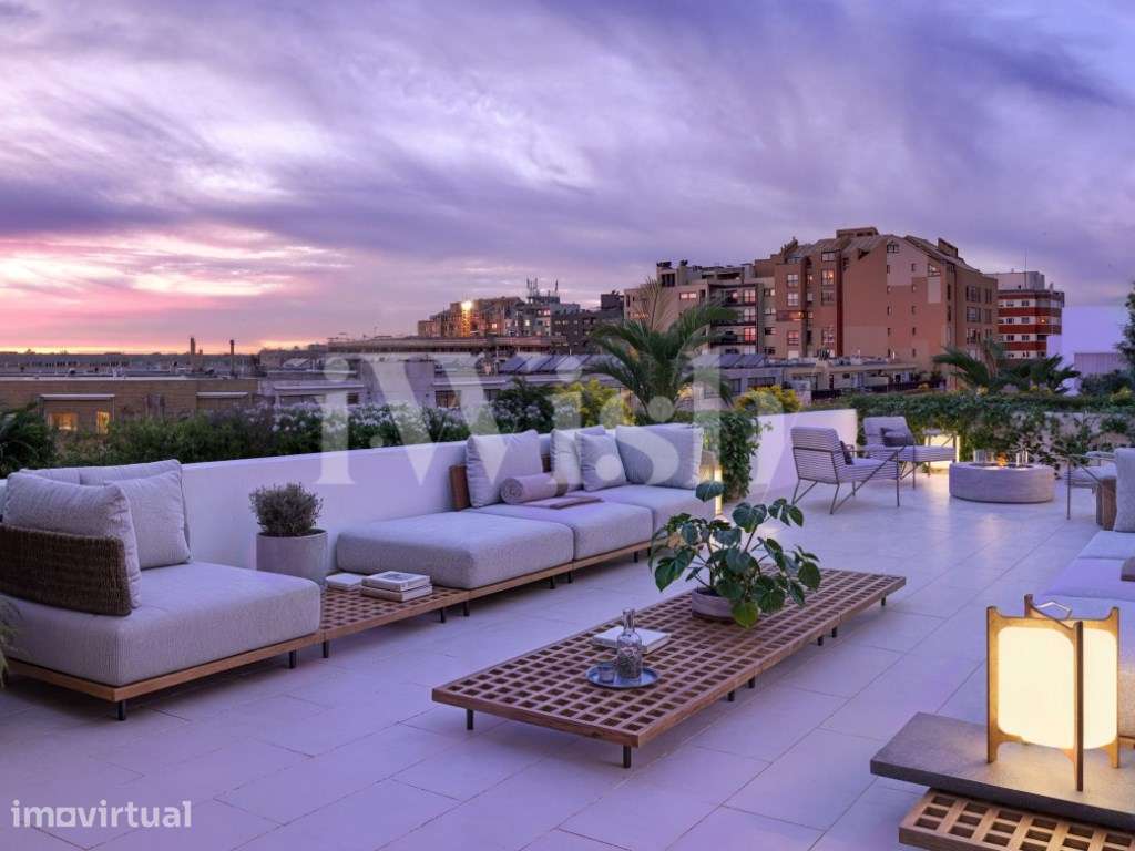 Blue Line Living - Apartamento com 4 quartos próximo a Praia de Mat...