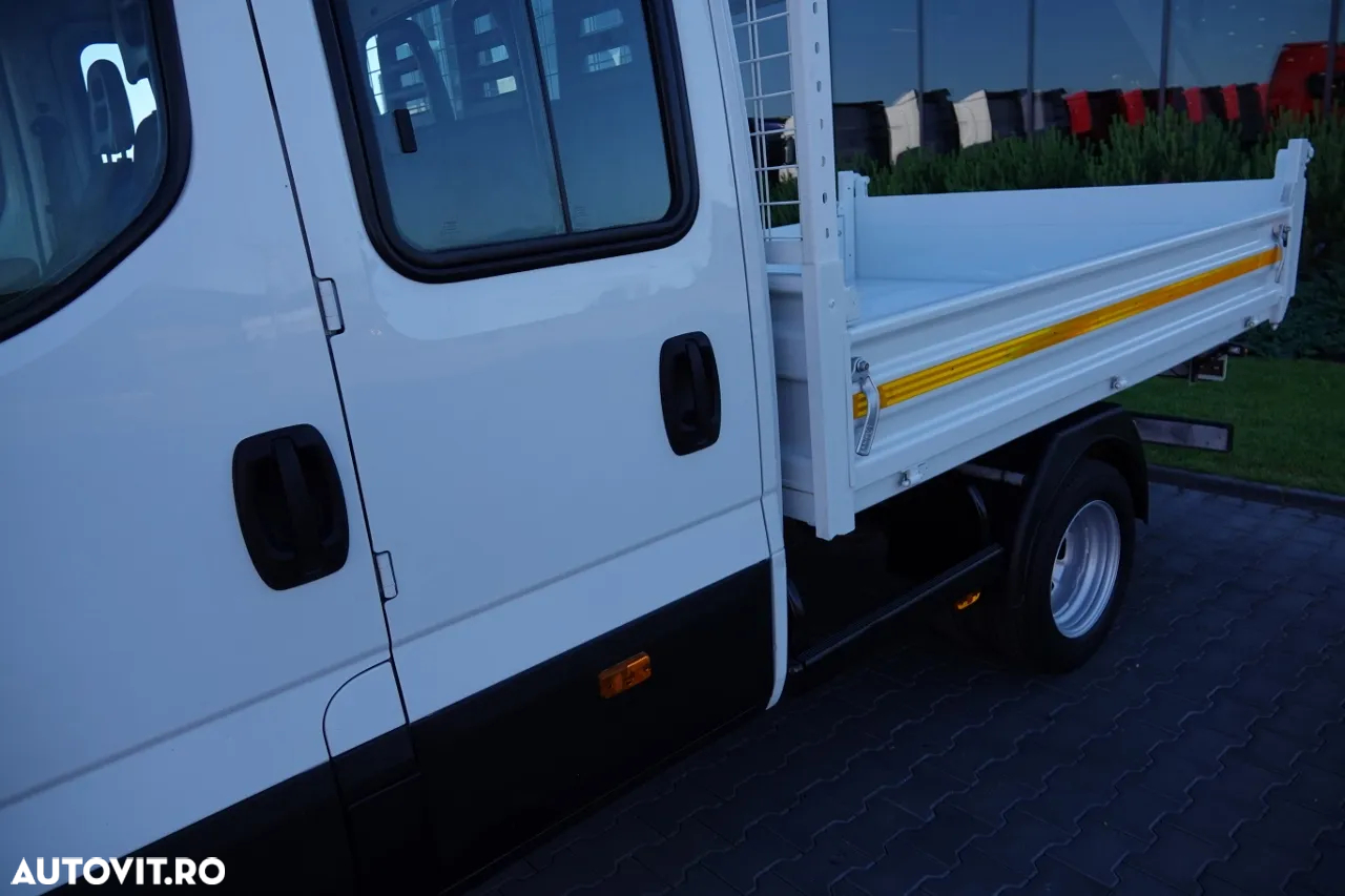 Iveco DAILY 35C16D / 2.3 D / CAMION CU TRACȚIE MIXĂ / BASCULATOR – 2.6 M / CAMION DUBLU / IMPORTAT / CONTRACT DE SERVICE POST-SERVICE - 14