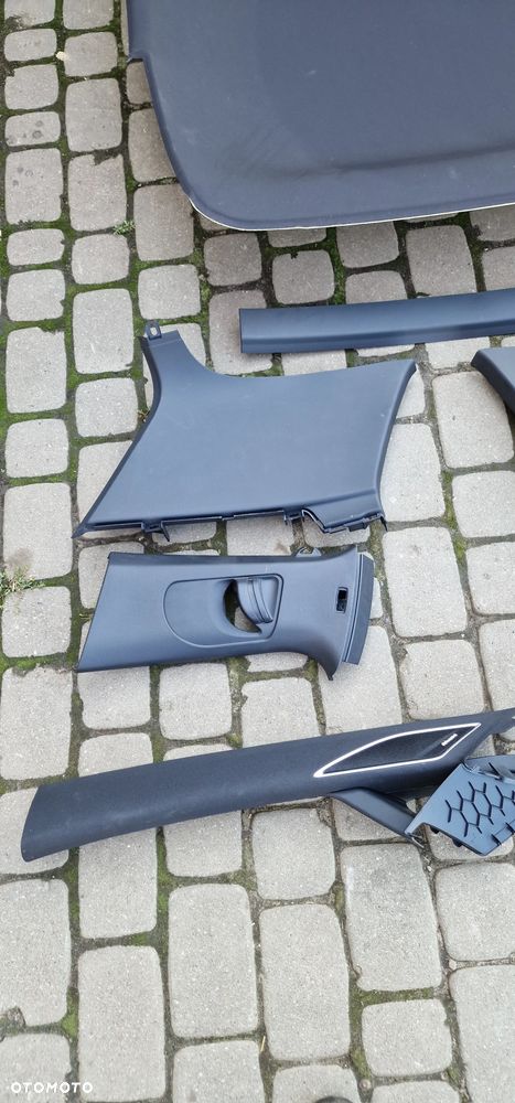 PODSUFITKA+Osłony Słupki VW Golf VII GTI GTD R-Line 5D - 4