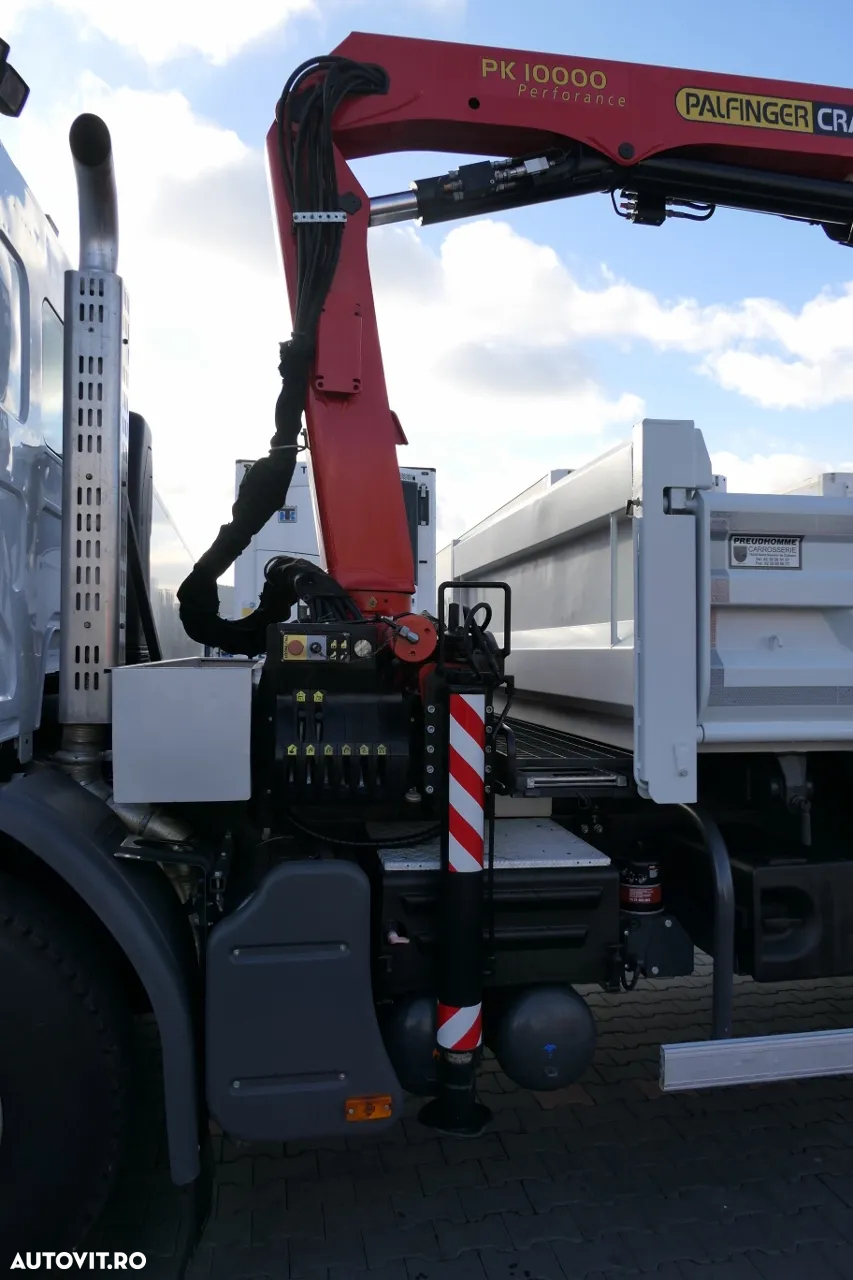 Renault PREMIUM 19T - 320 DXI / Basculant + HDS / Hydroboard / 3-SIDED KIPPER - 4.25M / EURO 5 - 16