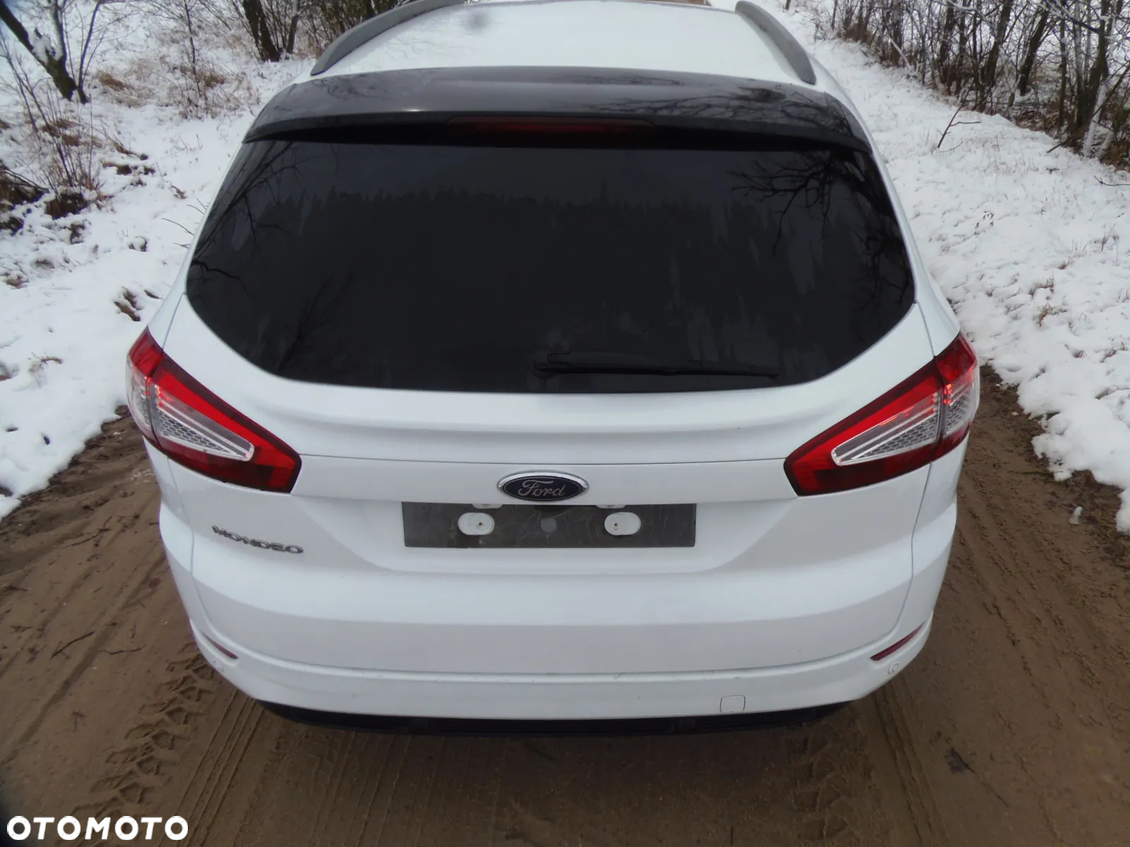 FORD MONDEO MK4 LIFT 014R KLAPA TYŁ POKRYWA BAGAŻNIKA BA7 - 2