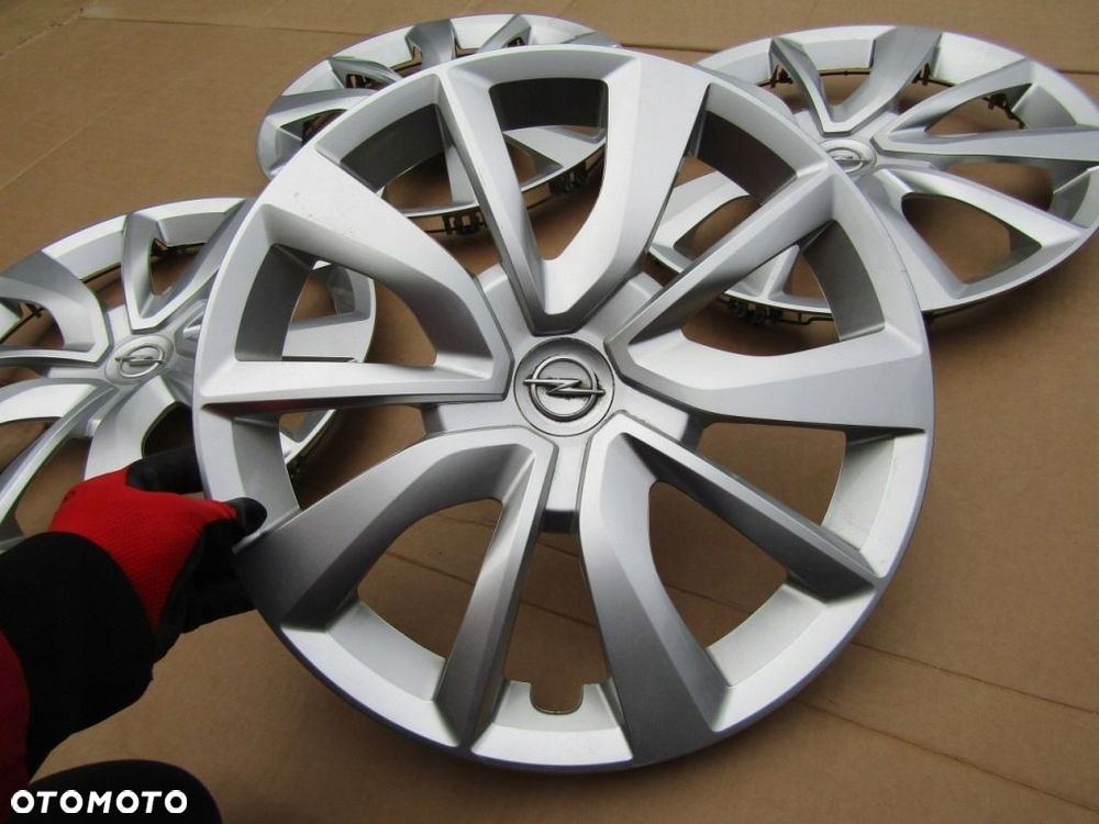 4x Kołpaki 16 Opel Astra H III Corsa F Zafira B Vectra C Meriva Crossland-X - 10