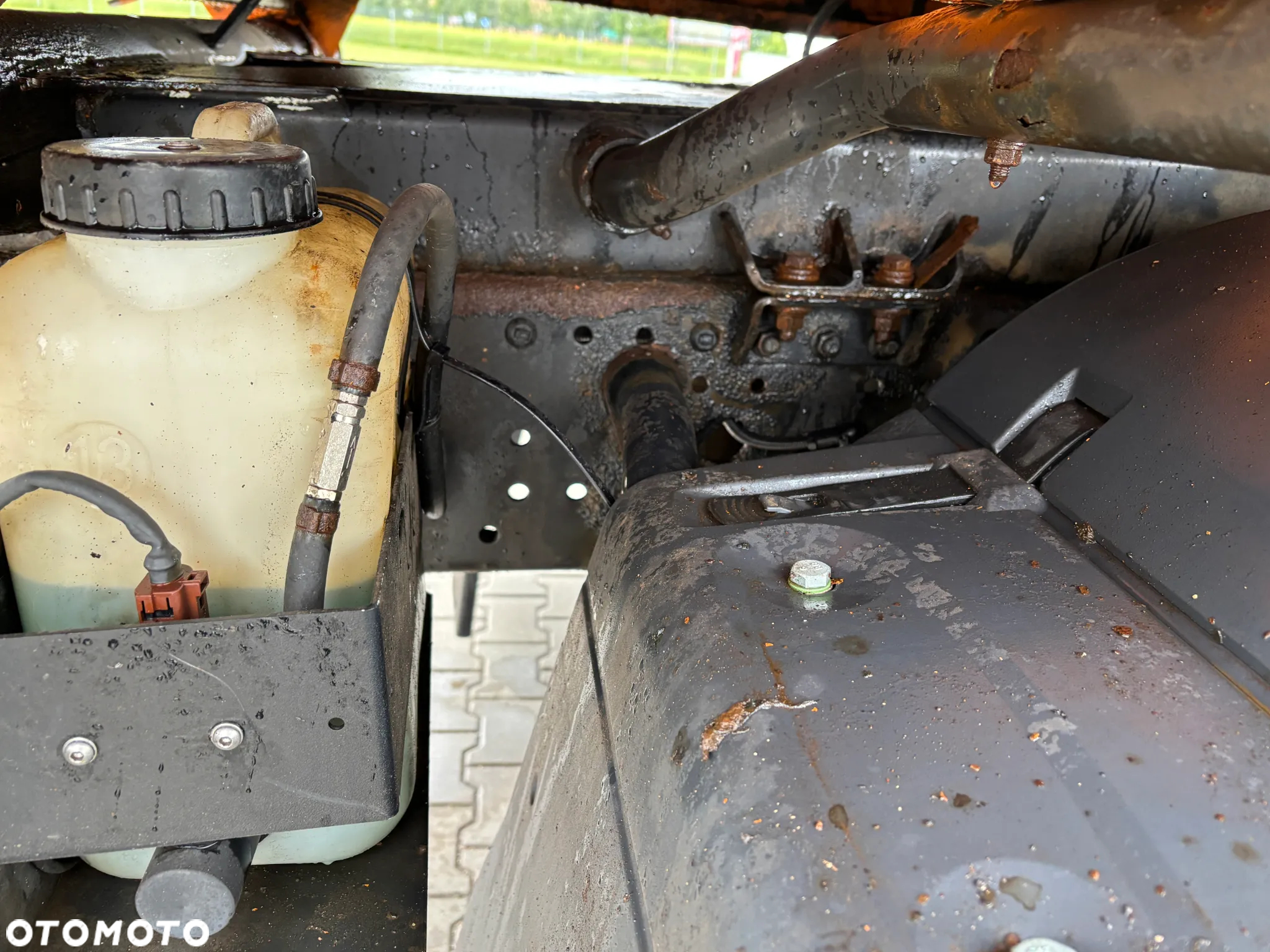 MAN 18.320 4x4 stały napęd na wał , kiper Meiller , posypywarka EPOKE, czołownica do pługa , sterowanie, manual , - 22