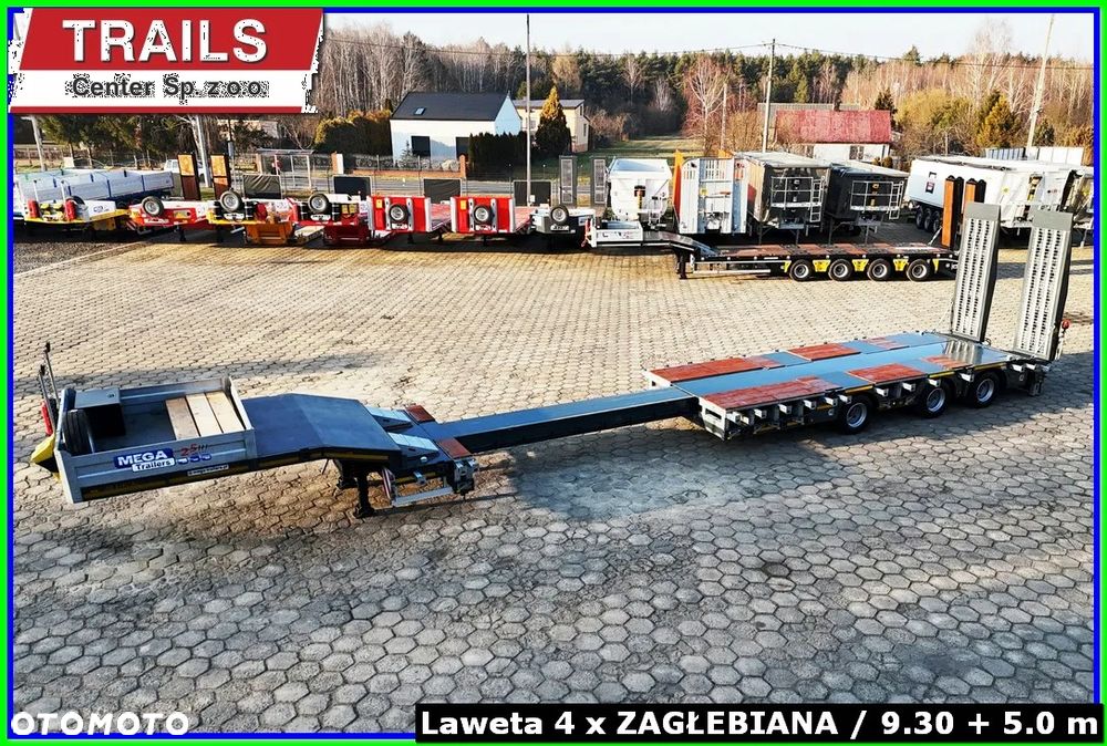 Inny Naczepa rozciągana dł. 18,60 m, zagłębiana x 4, szer. 3,00 m - NAJAZDY HYDRAULICZNE. !!! - 20