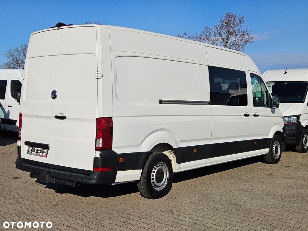 Volkswagen Crafter L4H2 *109900zł NETTO* Brygadówka 6 osób 2.0TDi/140KM - 9
