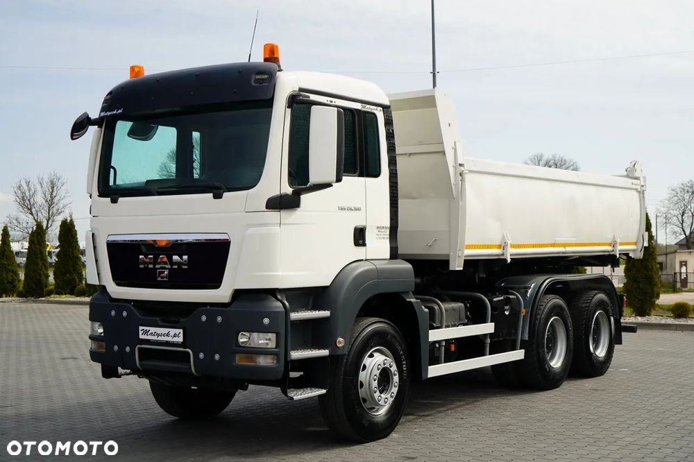 MAN TGS 26.360 / 6X4 / 2 STRONNA WYWROTKA / HYDROBURTA / BORDMATIC MANUAL - 10