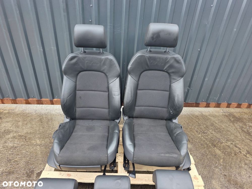 FOTEL FOTELE AUDI A3 8P SKÓRA KUBEŁKI SPORTBACK 5-DRZWI S LINE PÓŁ SKÓRA *2 - 6