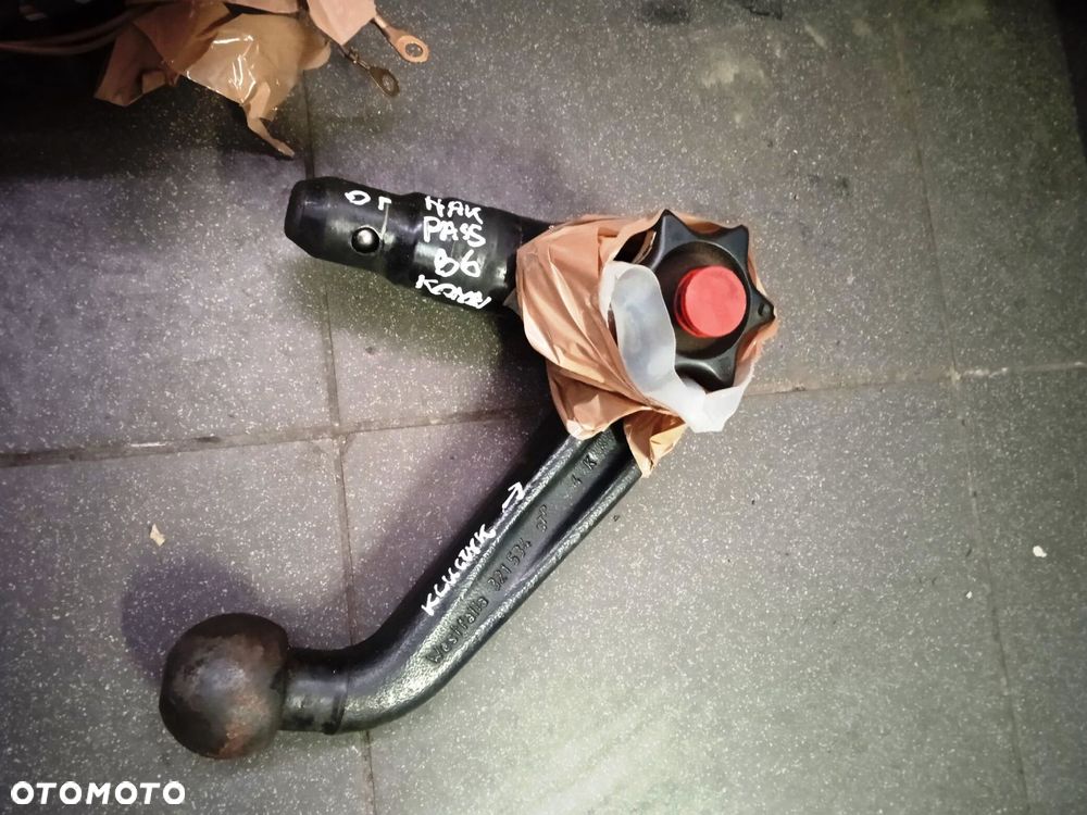 Hak wypinany kula z kluczykiem wiązka moduł VW Passat B6 Kombi - 5