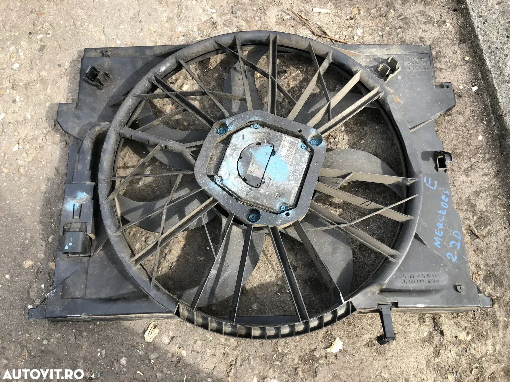 Electroventilator Mercedes Benz E220 CDI W211 - 1