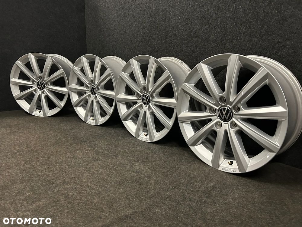Alufelgi VW Passat B8, B7, Tiguan, Sharan, Touran, T-Roc 17 cali 5x112 4szt. z czujnikami! - 1