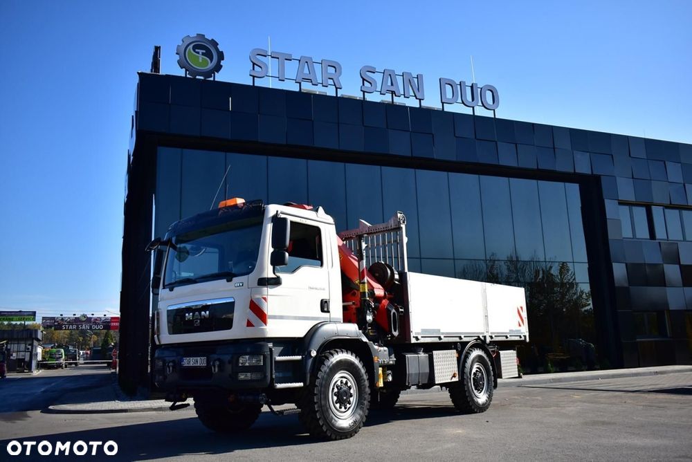 MAN TGM 18.340 4x4 PALFINGER PK 18002 HDS Żuraw Wciągarka - 10