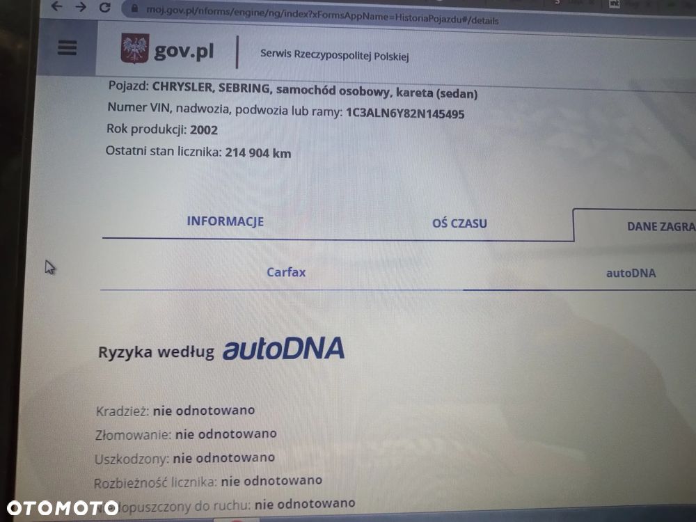 Chrysler Sebring 2.0 LE - 32