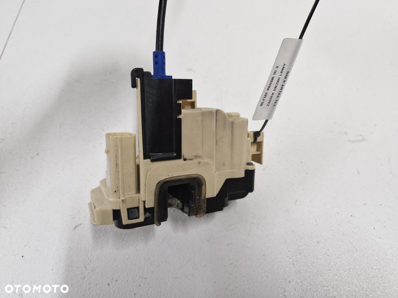 FIAT PANDA 3 III ZAMEK DRZWI LEWY TYŁ TYLNY 4 PIN 51843325 - 6
