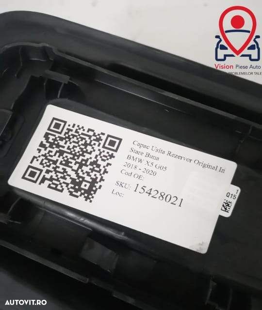 Capac Usita Rezervor Original In Stare Buna BMW  X5  G05 2018 2019 202 - 10