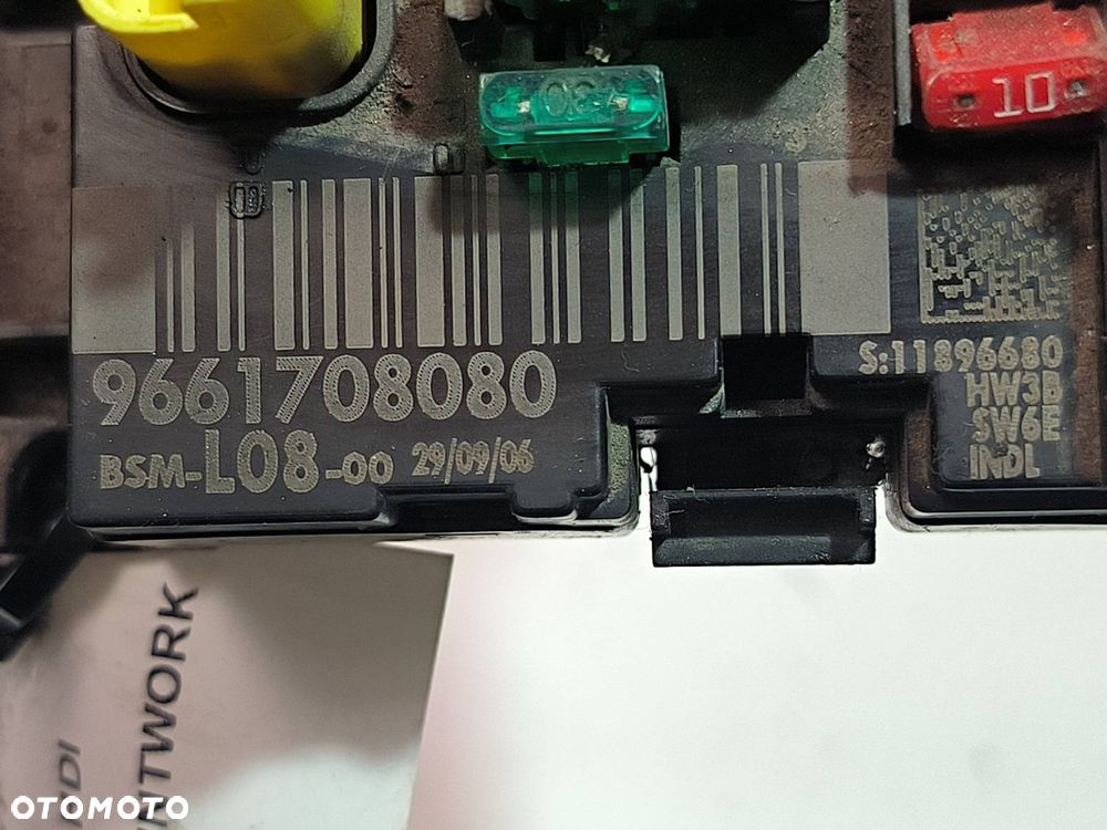 MODUŁ CITROEN C4 Picasso I 9661708080 - 6