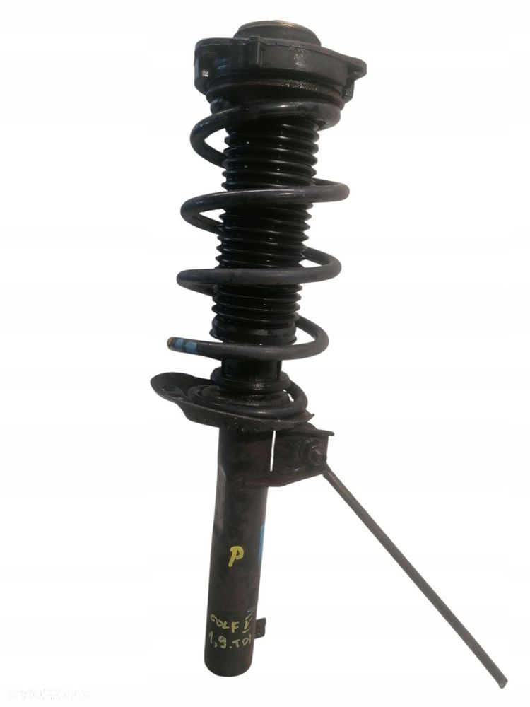 amortyzator sprężyna prawy przód vw golf v 1.9 tdi 312267 - 1