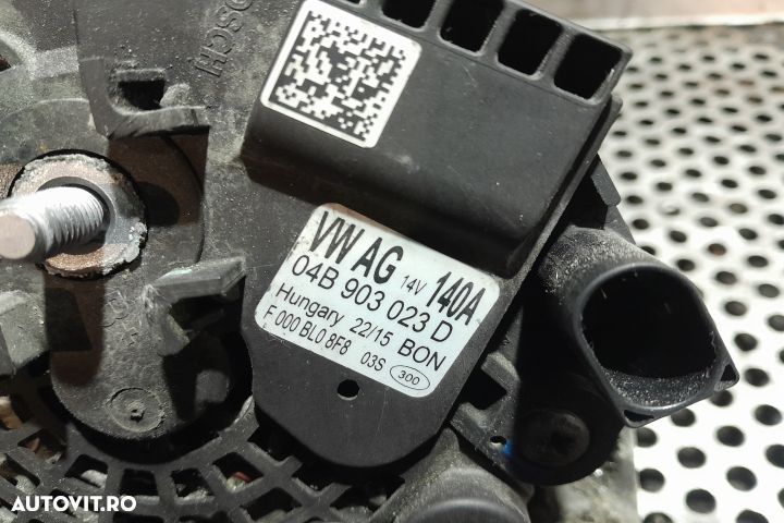 Alternator 04B903023D 04B903023D Seat Ibiza 4 [2th facelift] 6J [2015 - 5