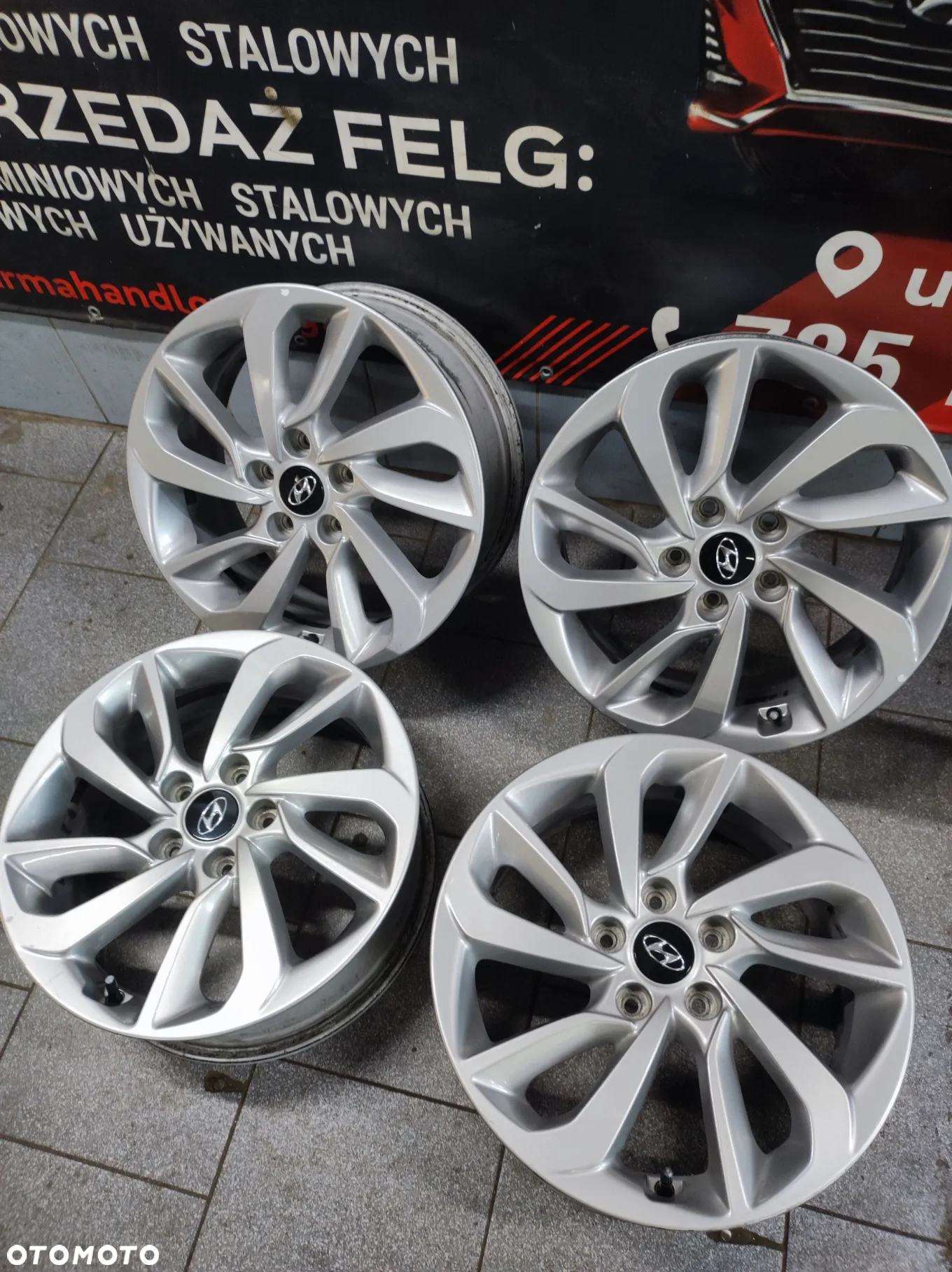 Felgi aluminiowe 17" Hyundai Tucson - 8
