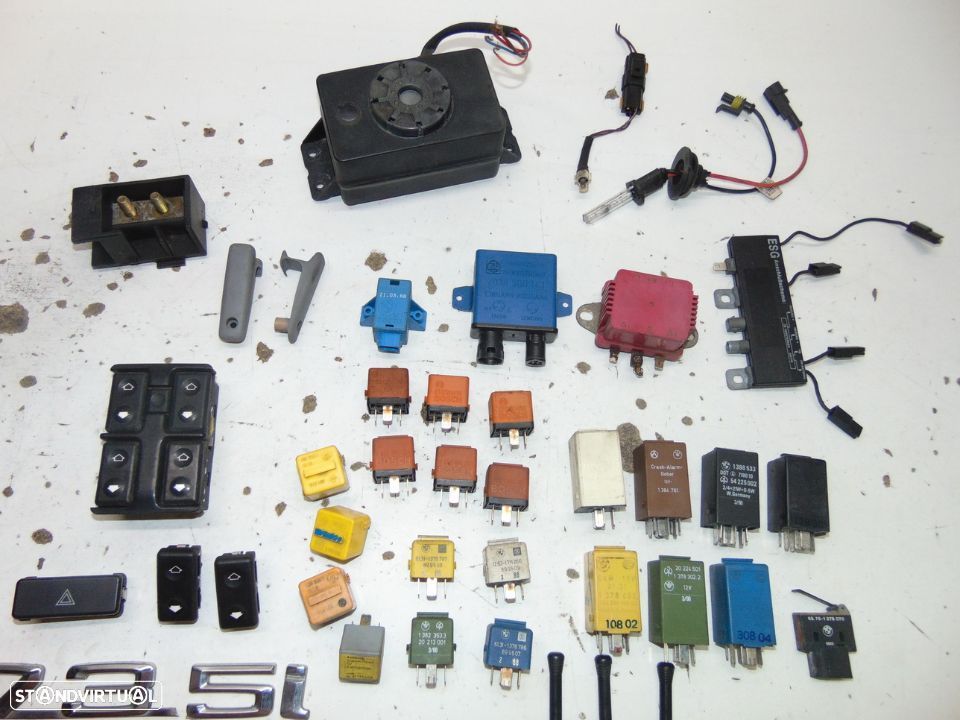 Bmw 735i e32 botões dos vidros elétricos e+ peças - 10