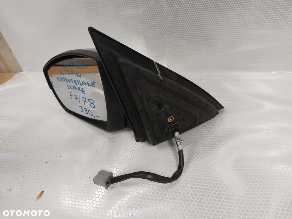 - LUSTERKO ELEKTRYCZNE LEWE S-MAX PODSWIETLANE SZARE 7PIN - 3