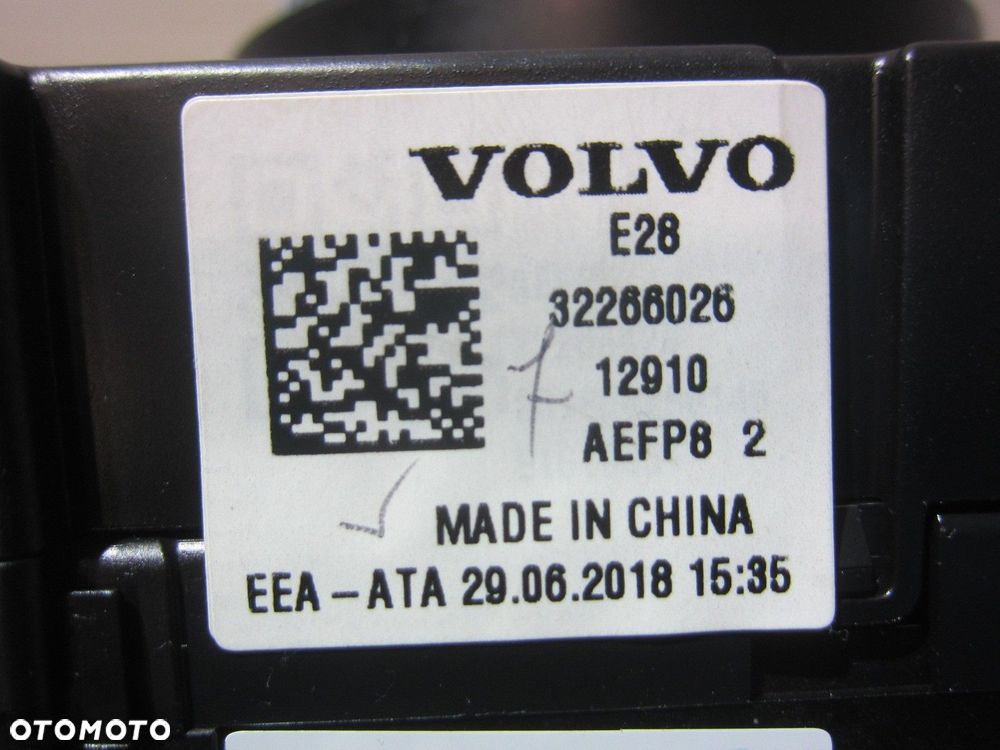 VOLVO XC60 II XC 60 MANETKI TAŚMA PRZEŁĄCZNIK ZESPOLONY ŚWIATEŁ 32266026 - 12