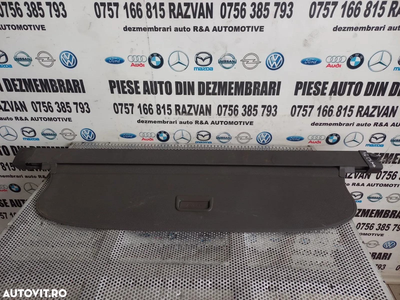 Rulou Acoperitoare Portbagaj Audi A6 4G C7 Combi Variant Maro Original An 2011-2012-2013-2014-2015- - 7