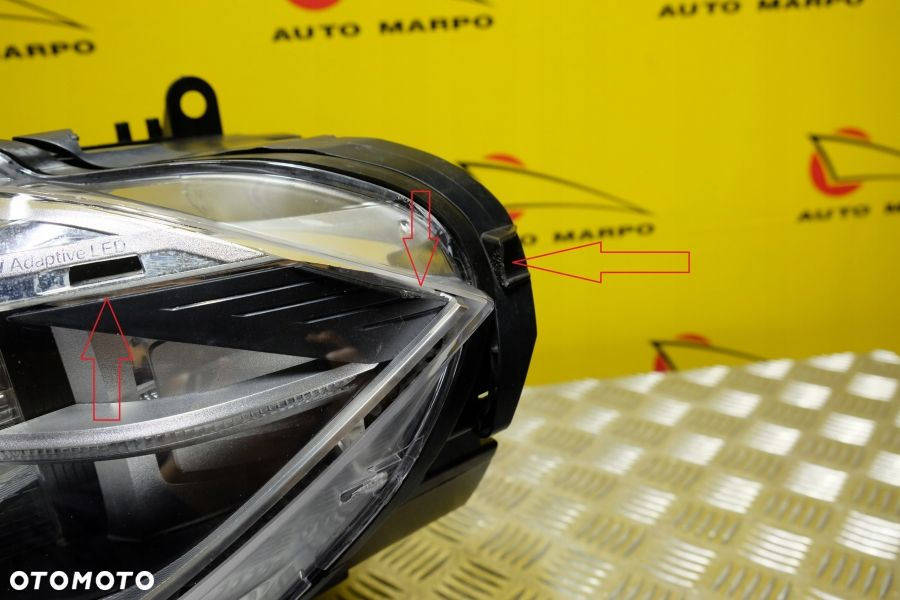 BMW X5 F15 X6 F16 2013-2018 REFLEKTOR LAMPA ADAPTIVE LED LEWA USA - 11