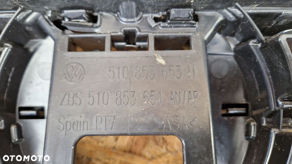 VW SPORTSVAN ATRAPA GRILL ZDERZAKA PRZÓD 510853651 - 3
