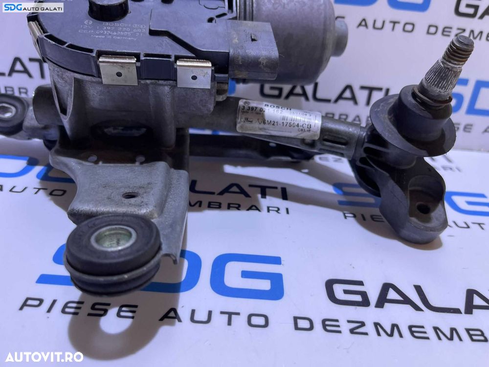 Ansamblu Brat Brate cu Motoras Stergator Stergatoare Parbriz Stanga Ford Galaxy 2 2006 - 2014 Cod 1397220602 3397021162 6M21-17504-CB - 6