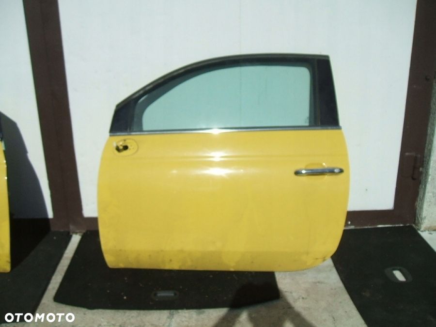 FIAT 500 DRZWI przód przednie PRAWE 509/A - 4