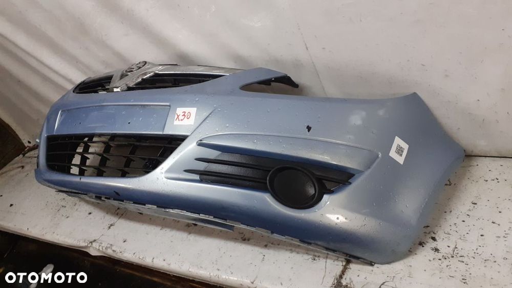 + ZDERZAK PRZÓD PRZEDNI DO OPEL CORSA D Z21C BŁĘKITNY - 3