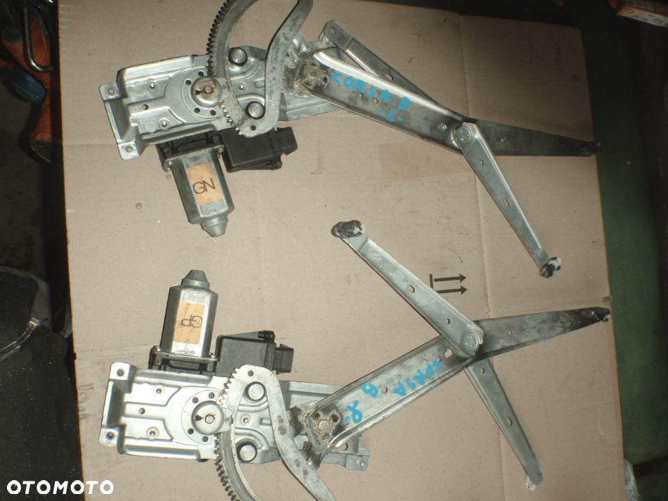 podnośnik silniczek mechanizm szyby zamek centralny zamek drzwi corsa b 3 d 5d - 6
