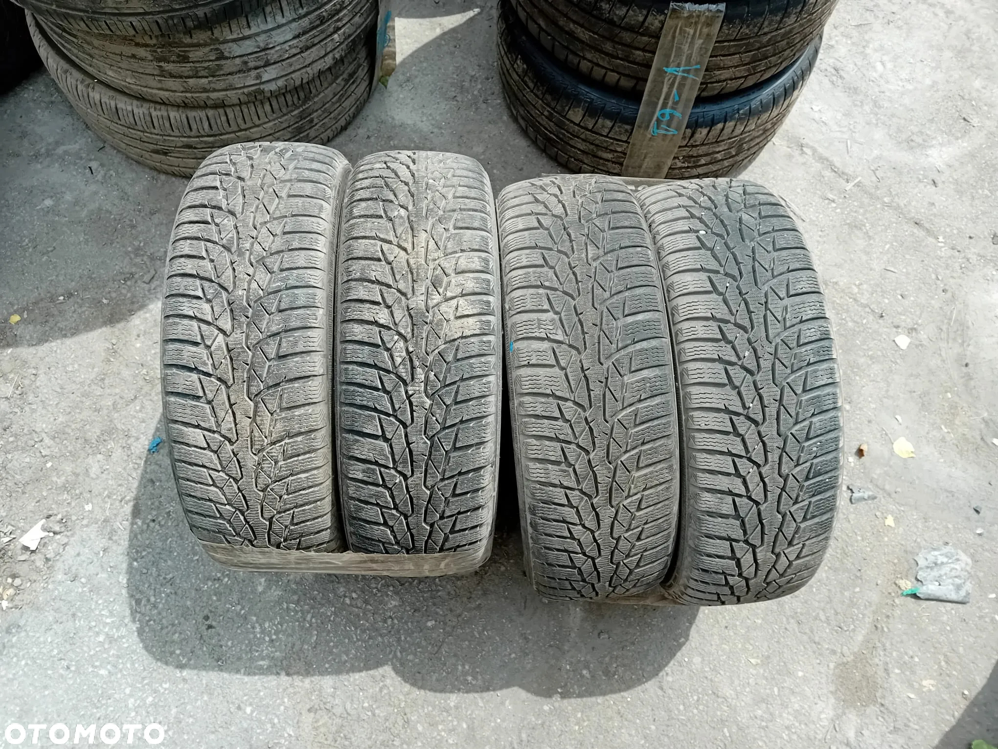 Opona Nokian WR D4 185/60R15 używana zima - 4