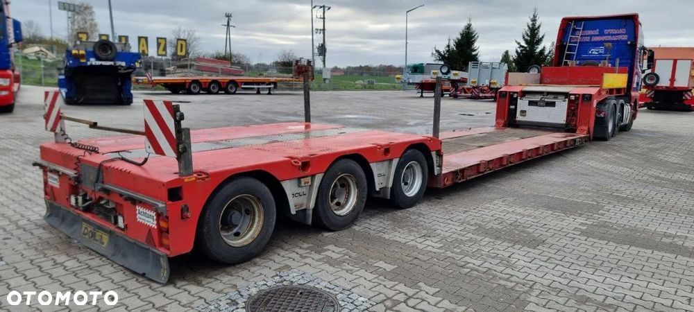 Doll DOLL naczepa 3 osiowa typu tiefbett, odpinany balkon, rozciągana - 8