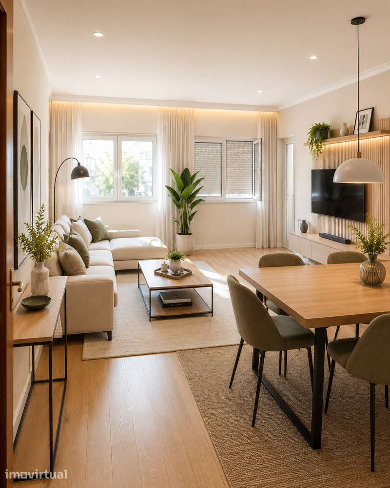 Apartamento T1 - 80 m²  - Telheiras | Garagem | Arrecadação  | Arrenda - Grande imagem: 4/26
