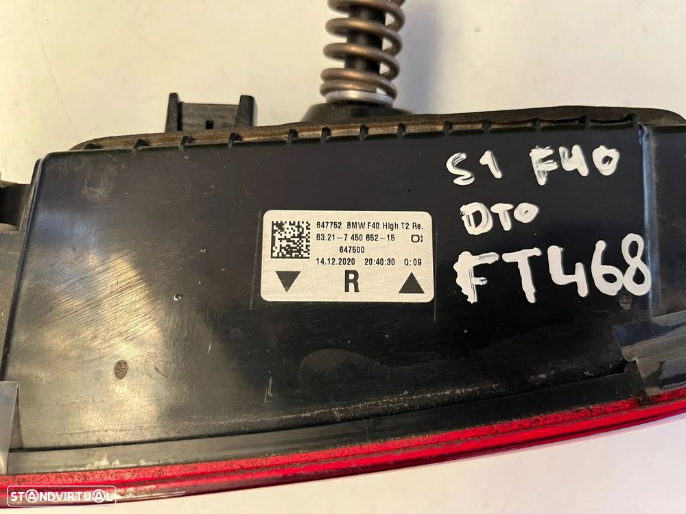 BMW SERIE 1 F40 FAROLIM MALA DIREITO - FT468 - 4