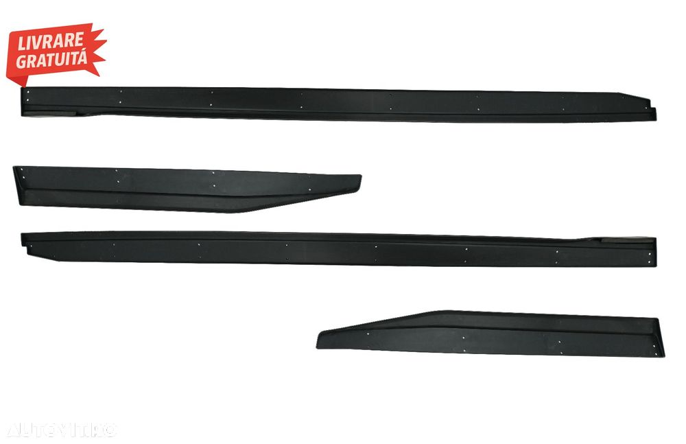 Add-On Extensii Praguri Laterale FORD Mustang Sixth Generation (2015-2020) GT 500 - livrare gratuita - 11