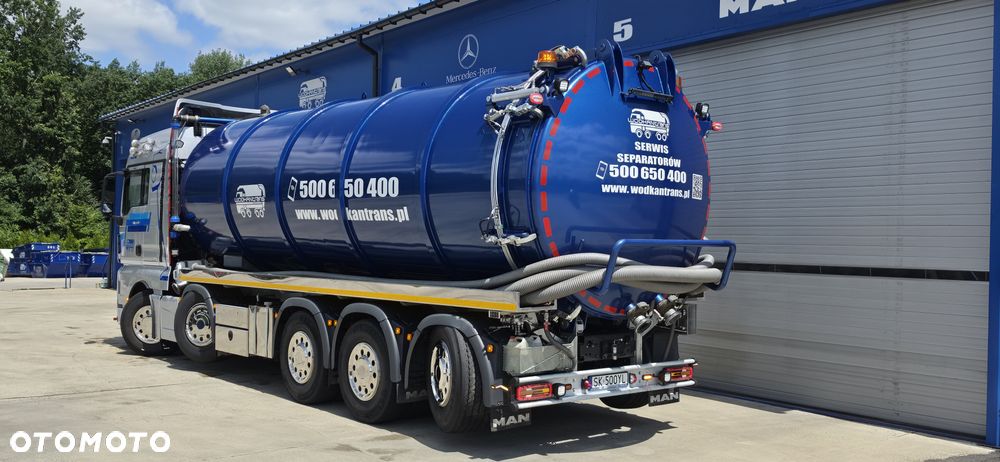 MAN TGX 43.580 10x4 asenizacyjny cysterna 32m3 DEMAG beczka zabudowa 2024 - 9