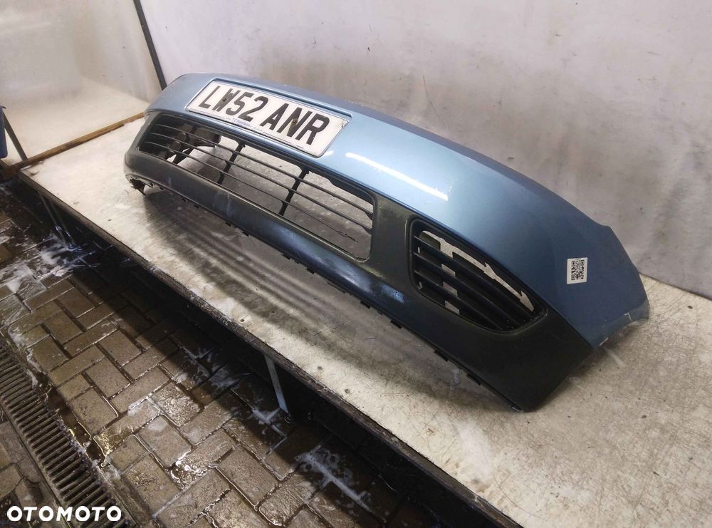 : ZDERZAK PRZÓD PRZEDNI FORD FIESTA MK.6 6 VI BŁĘKITNY - 2