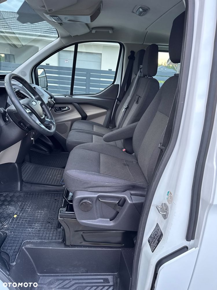 Ford TRANSIT CUSTOM LONG L2H1 Klima Elektryka Dubel Kabina 6os. Tempomat Brygadówka Serwis - 10