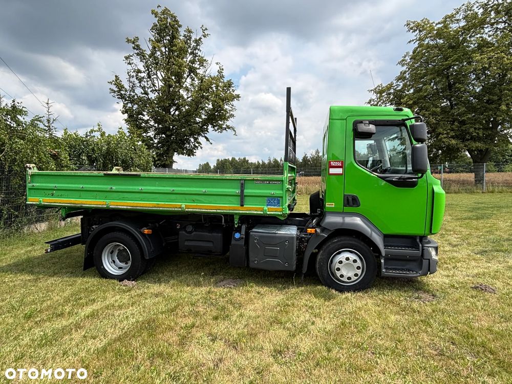 Renault D12 wywrotka, 12 ton DMC , zaczep do przyczepy , oryginalny kiper Meiller, mały przebieg od 1 właściciela z Niemiec, 6100 kg ładowność. manualna skrzynia , na resorze, idealna pod minikoparkę , przyczepę ( Mercedes ATEGO, AXOR, MAN TGM ) - 5