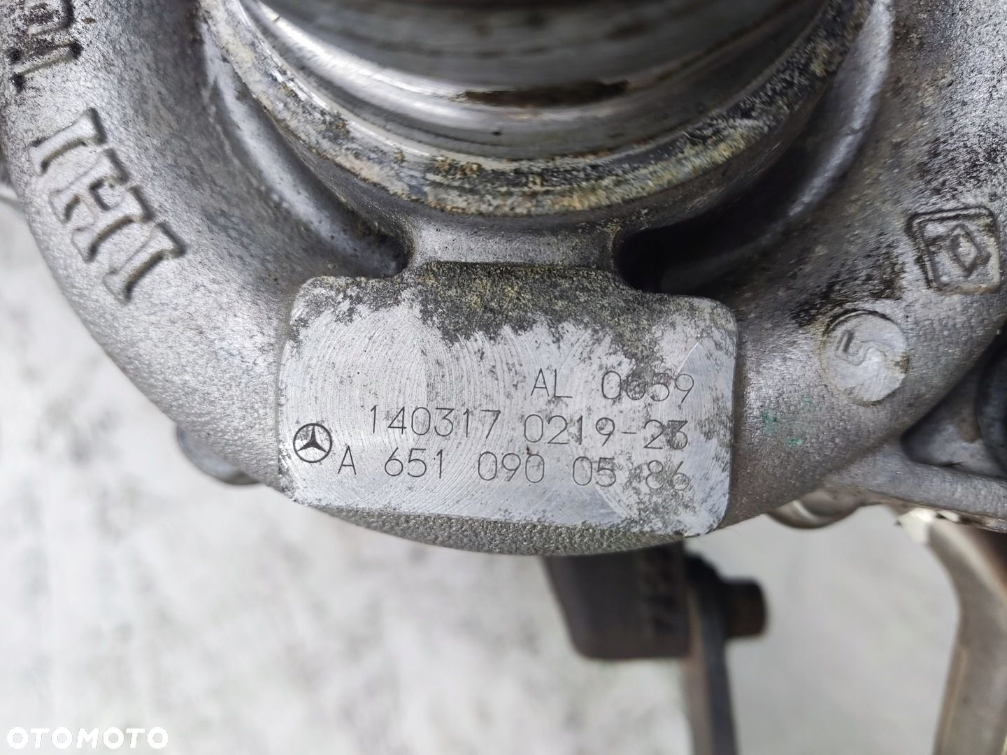 MERCEDES A W176 B W246 2.2 CDI TURBINA NASTAWNIK A6511530394 A6510900586 - 4