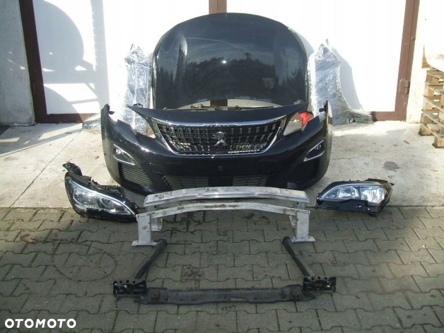 PEUGEOT 3008 II MASKA BŁOTNIK ZDERZAK PRZÓD CHŁODNICE WZMOCNIENIE PAS LAMPY - 2