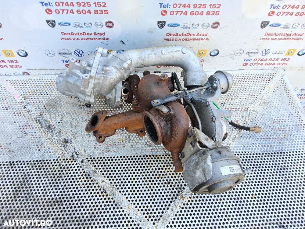 Turbine Renault Master 2.3 biturbo Opel Movano turbina 2.3 Nissan Navara d23 cod 8201393211euro 5 euro 6 - 4